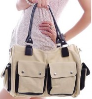 Bolso de lona excelente 